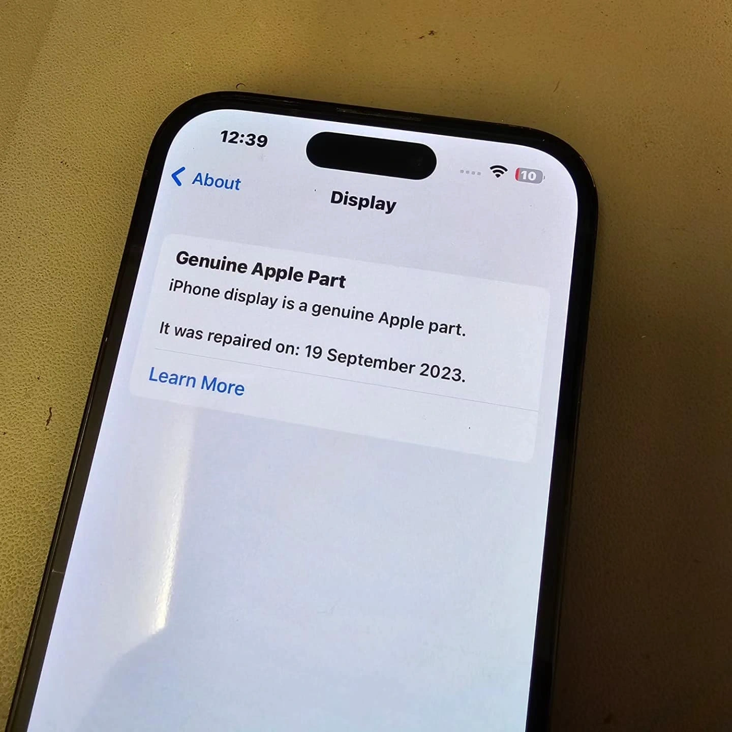 iPhone Genuine Part Message Repair Southampton