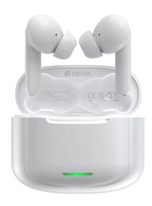 Devia - ANC-E1 - True Wireless Earbuds & Charging Case - White